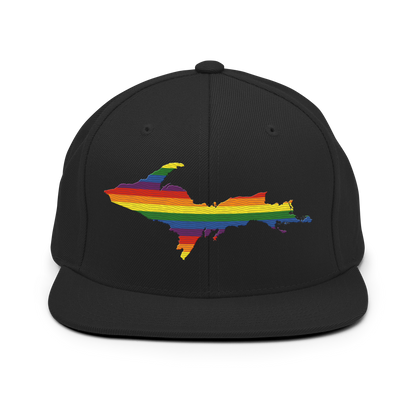 Upper Peninsula Vintage Snapback | Rainbow Pride Edition