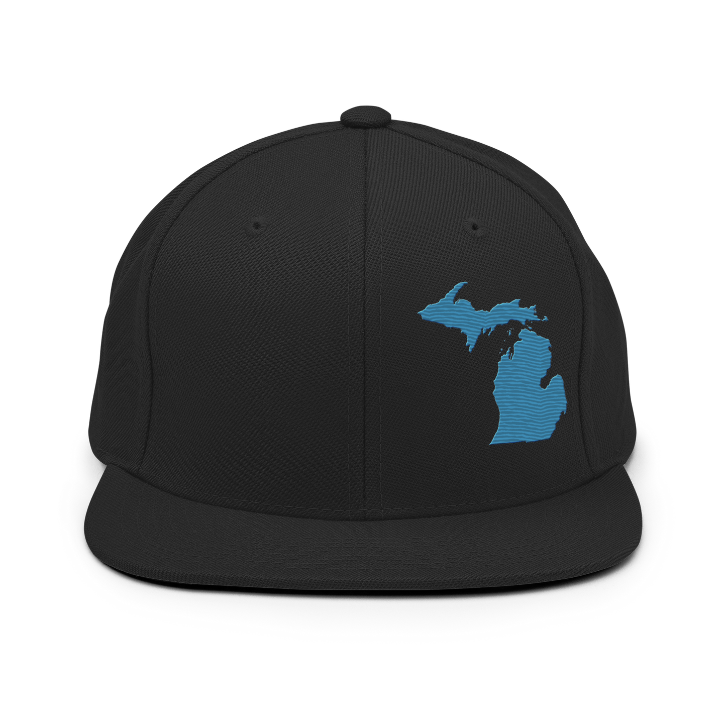 Michigan Vintage Snapback | Traverse Blue Outline