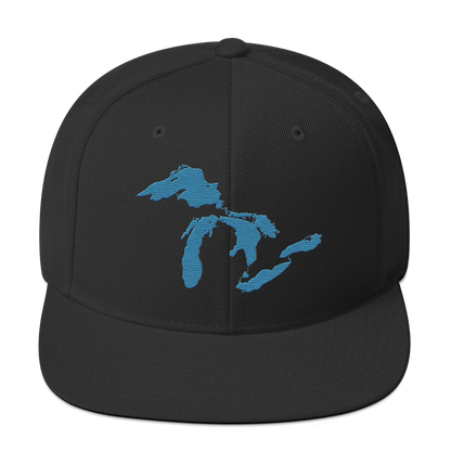 Great Lakes Vintage Snapback | Traverse Blue