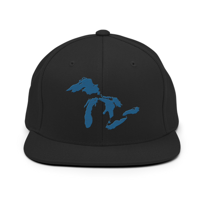 Great Lakes Vintage Snapback | Blueberry