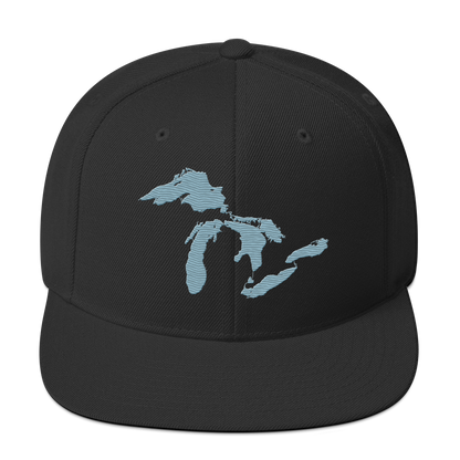 Great Lakes Vintage Snapback | Opal Blue