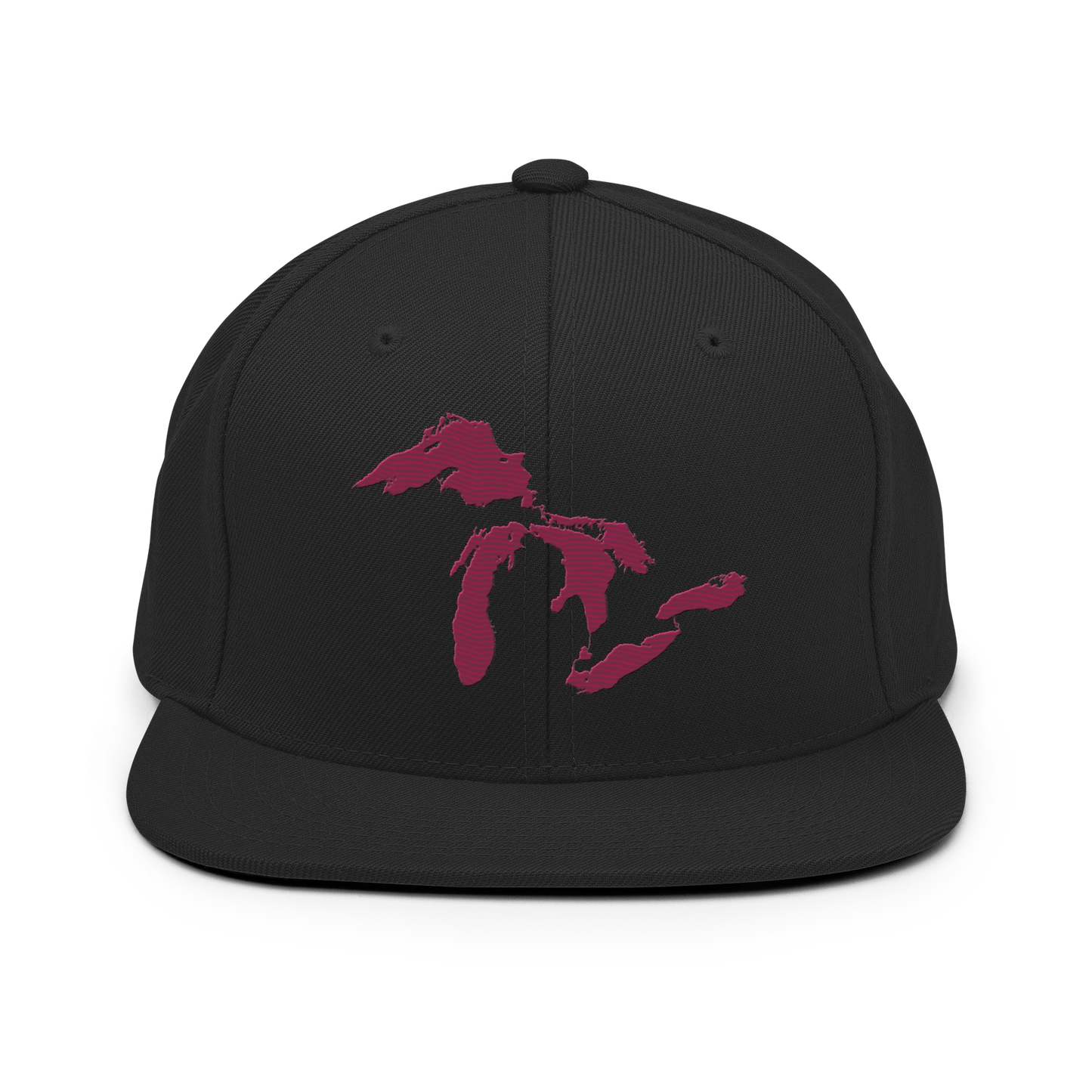 Great Lakes Vintage Snapback | Ruby Red