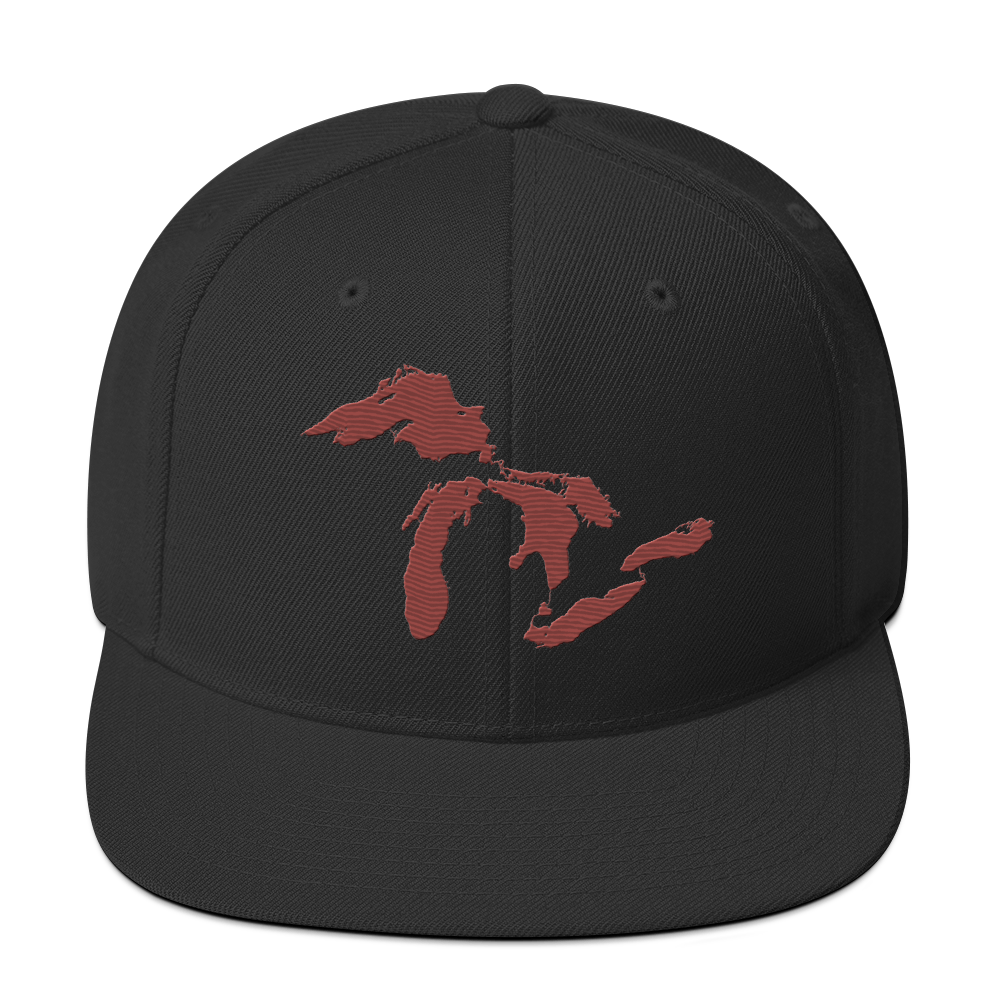 Great Lakes Vintage Snapback | Ore Dock Red