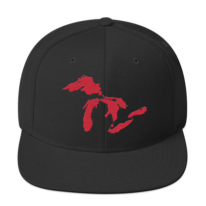 Great Lakes Vintage Snapback | Lighthouse Red