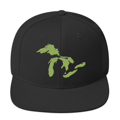 Great Lakes Vintage Snapback | Gooseberry Green