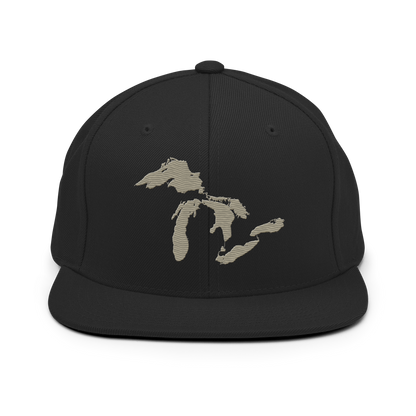 Great Lakes Vintage Snapback | Petoskey Beige