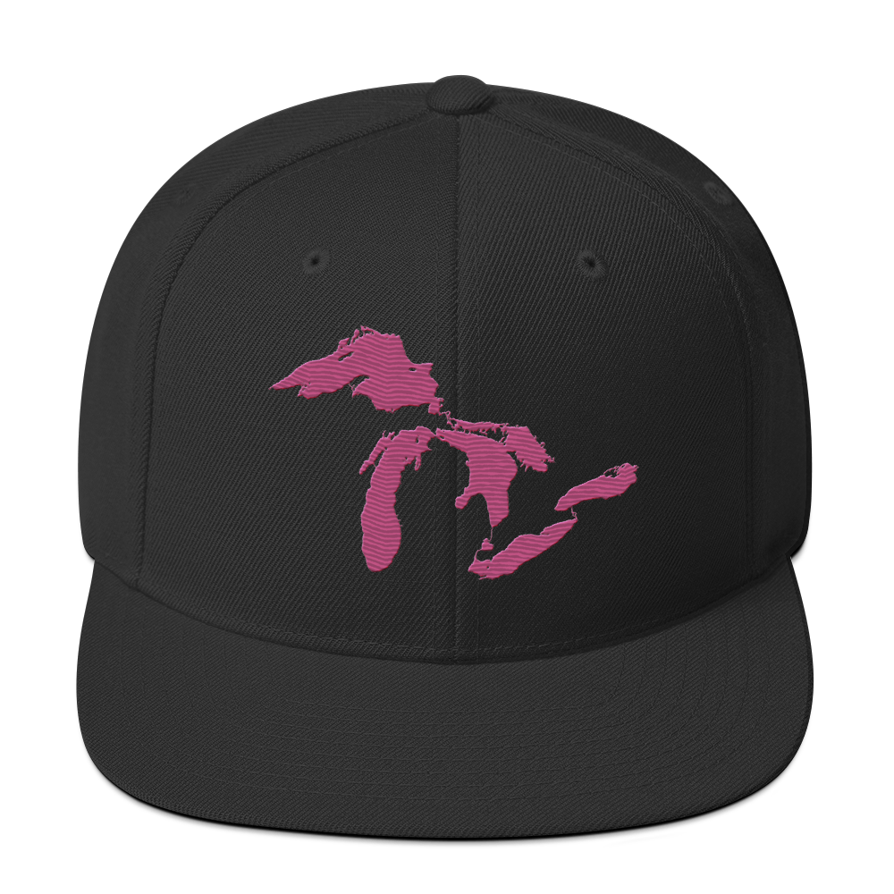 Great Lakes Vintage Snapback | Apple Blossom Pink