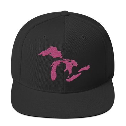 Great Lakes Vintage Snapback | Apple Blossom Pink