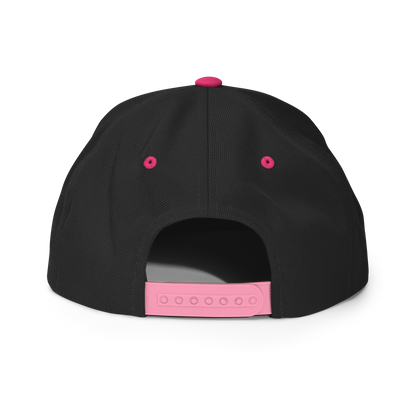 'Detroit Life' Vintage Snapback | Neon Pink