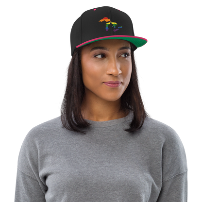 Great Lakes Vintage Snapback (Rainbow Pride Edition)