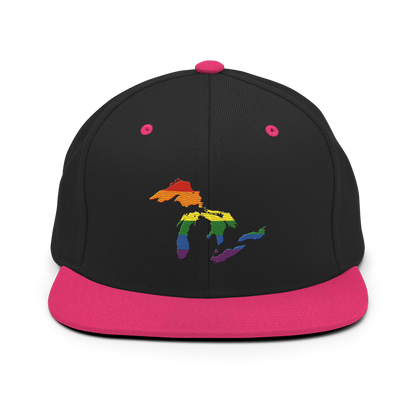 Great Lakes Vintage Snapback (Rainbow Pride Edition)