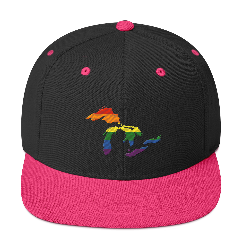 Great Lakes Vintage Snapback (Rainbow Pride Edition)