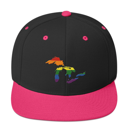 Great Lakes Vintage Snapback (Rainbow Pride Edition)