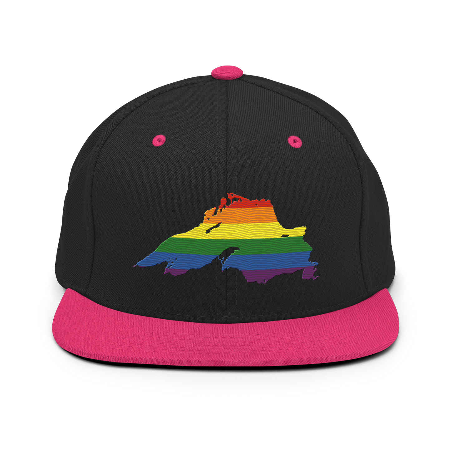 Lake Superior Vintage Snapback | Rainbow Pride Edition