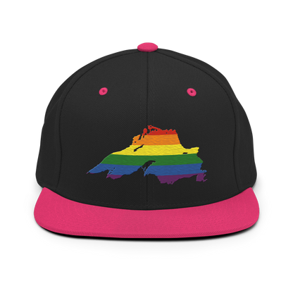 Lake Superior Vintage Snapback | Rainbow Pride Edition