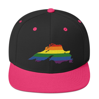 Lake Superior Vintage Snapback | Rainbow Pride Edition