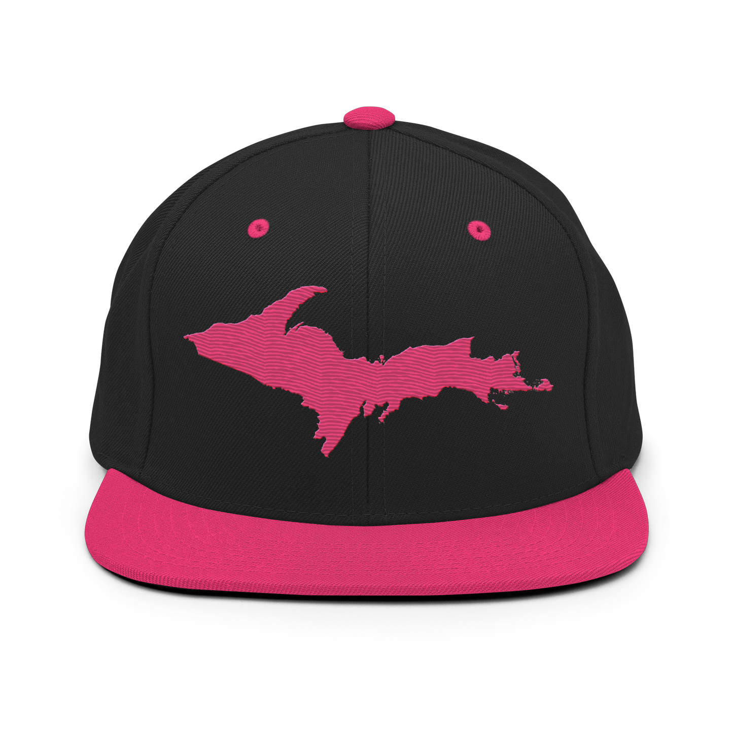 Upper Peninsula Vintage Snapback | Neon Pink