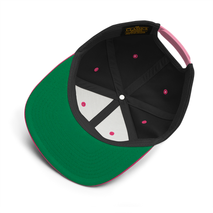 'Detroit Life' Vintage Snapback | Neon Pink