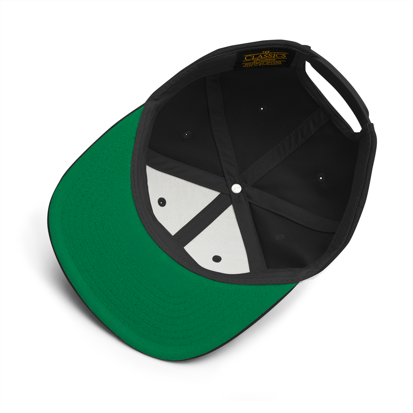 Great Lakes Vintage Snapback | Pine Green