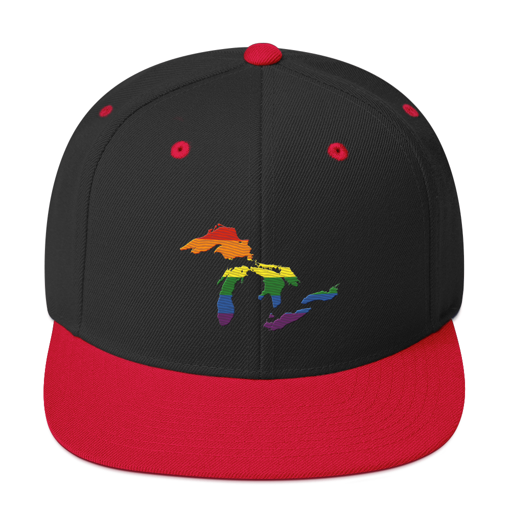 Great Lakes Vintage Snapback (Rainbow Pride Edition)