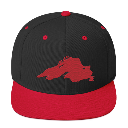 Lake Superior Vintage Snapback | Red