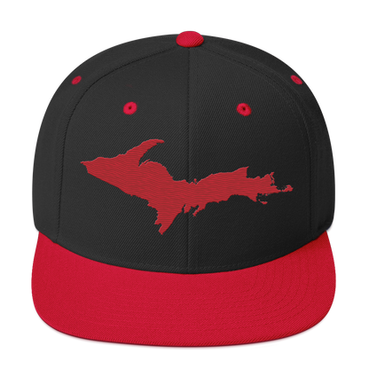 Upper Peninsula Vintage Snapback | Red