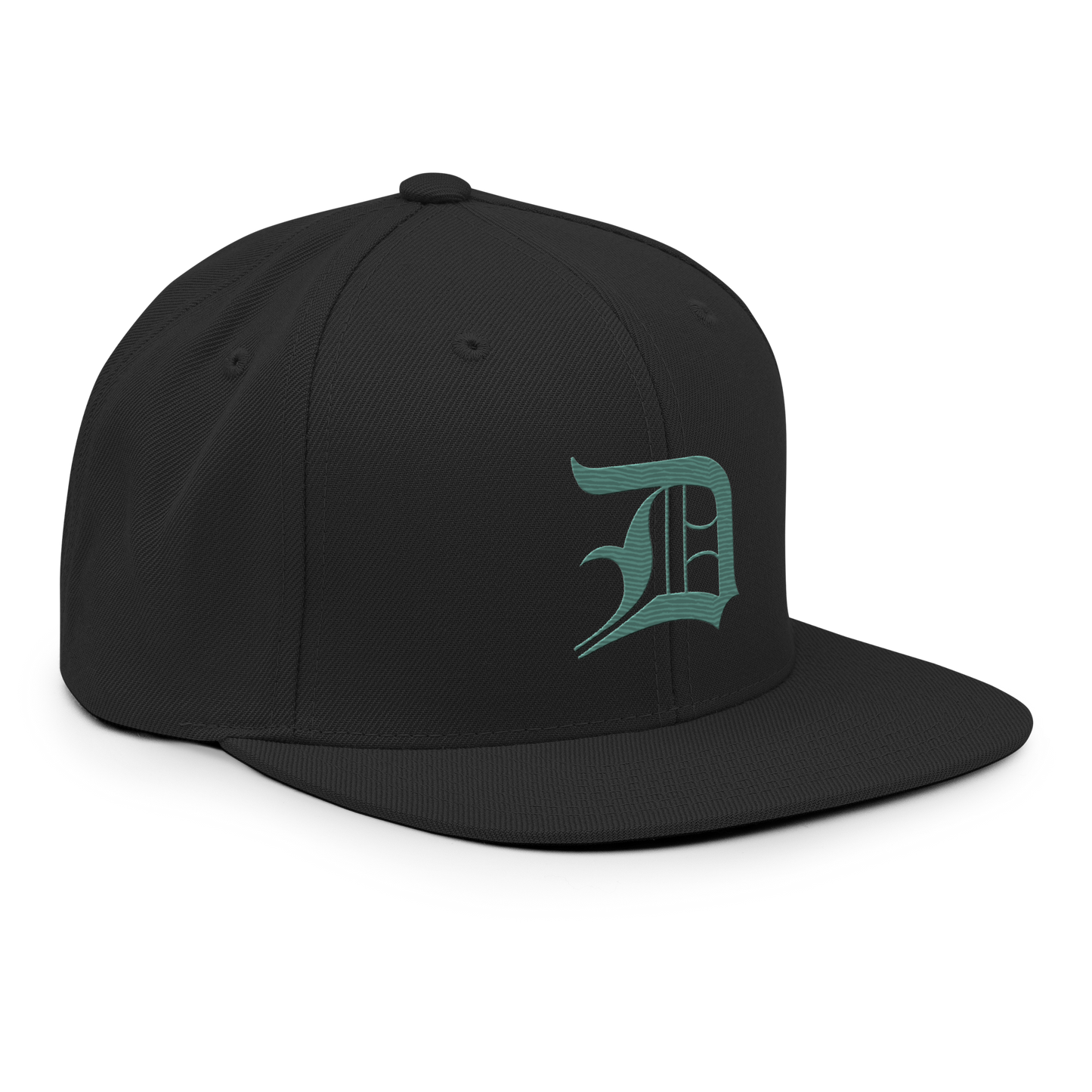 Detroit 'Old English D' Vintage Snapback (Copper Green)