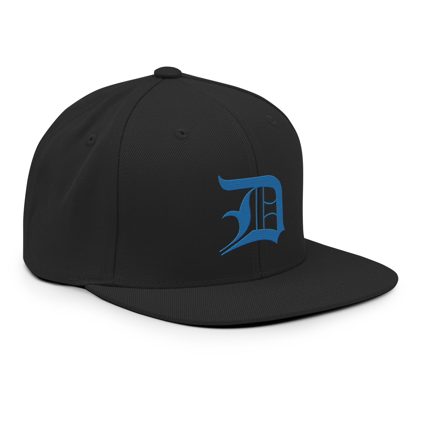 Detroit 'Old English D' Vintage Snapback (Azure)