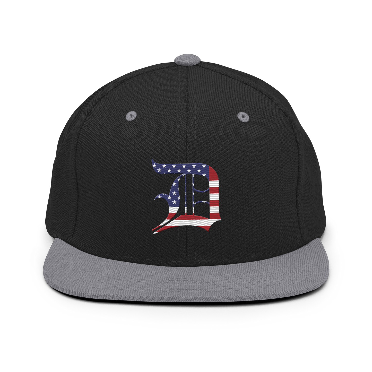 Detroit 'Old English D' Vintage Snapback (Patriot Edition)