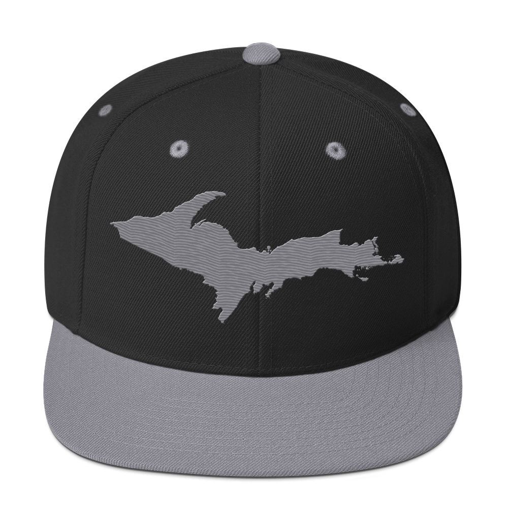 Upper Peninsula Vintage Snapback | Silver