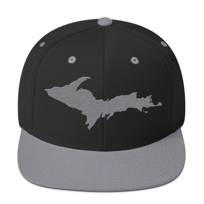 Upper Peninsula Vintage Snapback | Silver