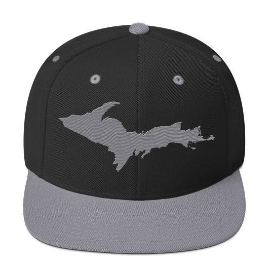 Upper Peninsula Vintage Snapback | Silver