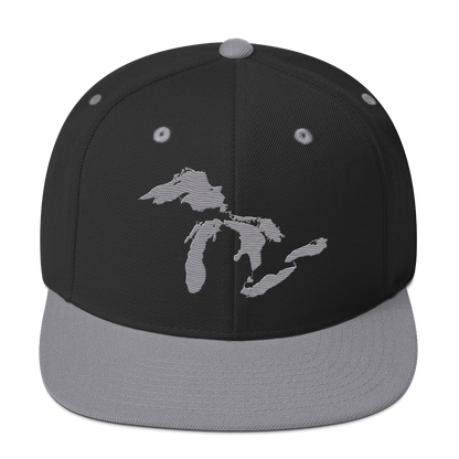 Great Lakes Vintage Snapback | Silver