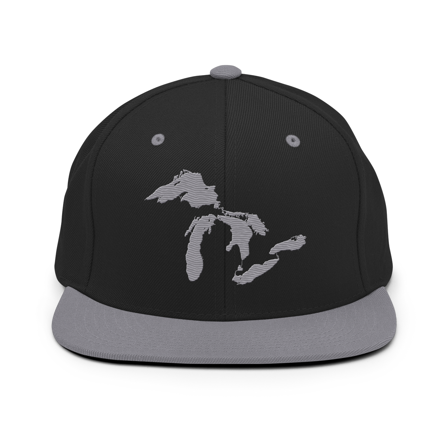 Great Lakes Vintage Snapback | Silver