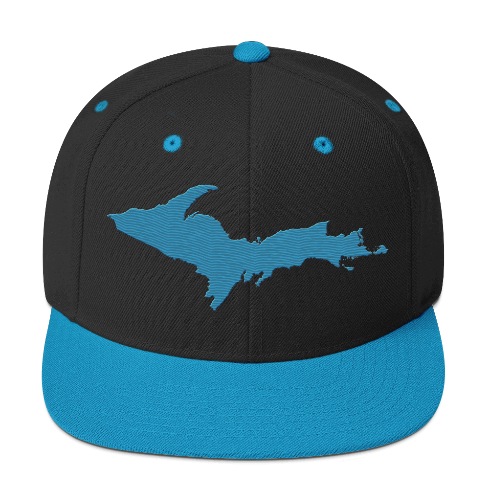 Upper Peninsula Vintage Snapback | Teal