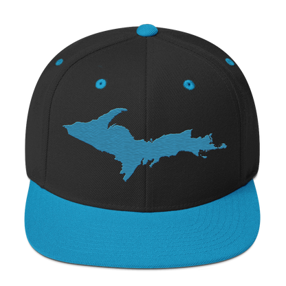 Upper Peninsula Vintage Snapback | Teal