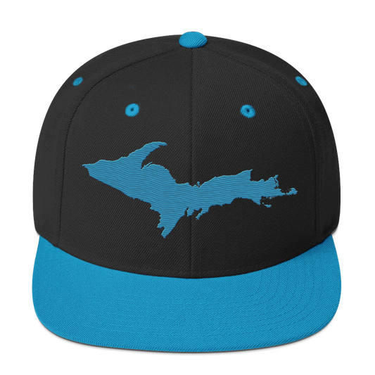 Upper Peninsula Vintage Snapback | Teal