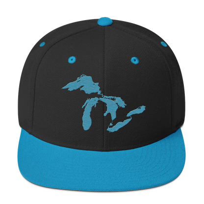 Great Lakes Vintage Snapback | Teal