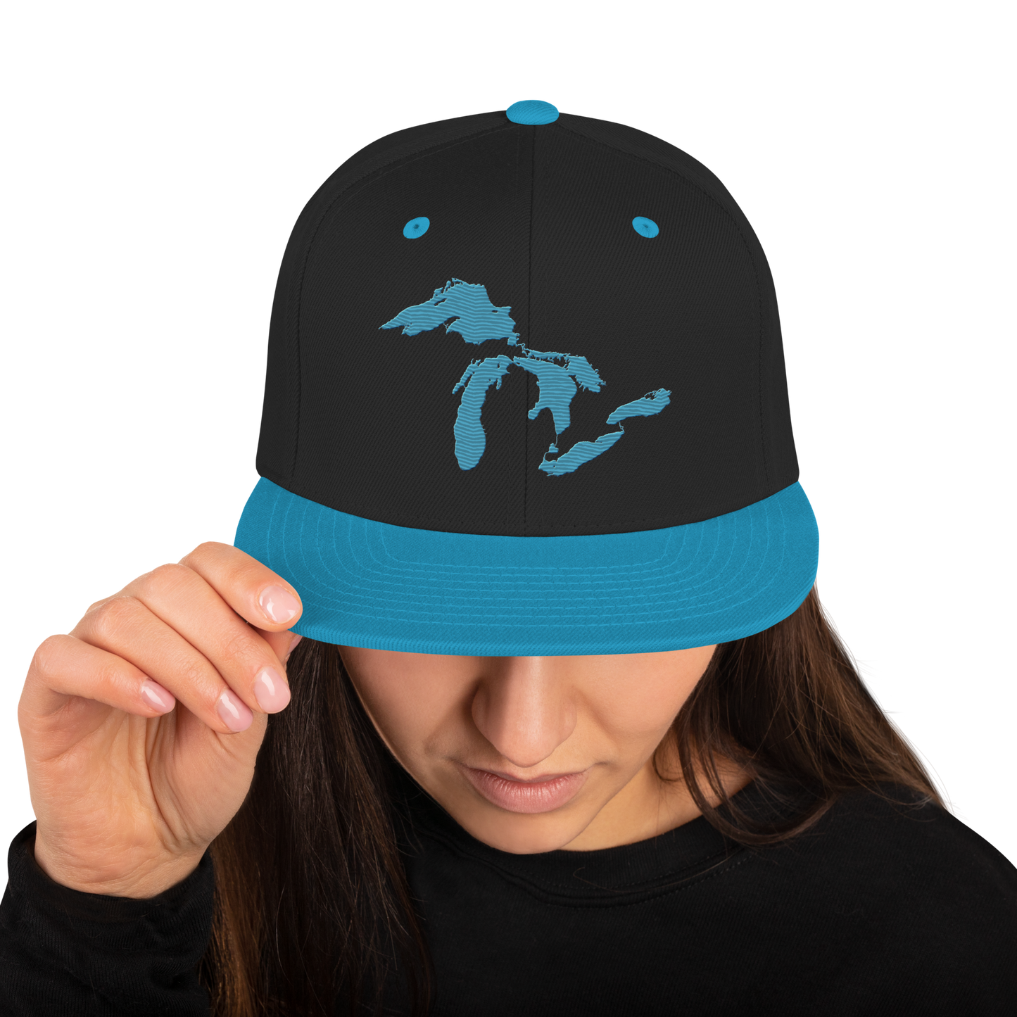 Great Lakes Vintage Snapback | Teal