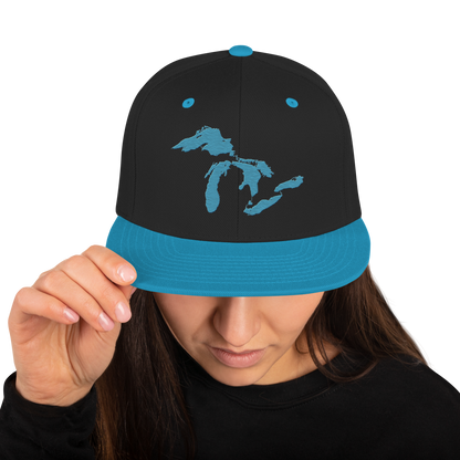 Great Lakes Vintage Snapback | Teal