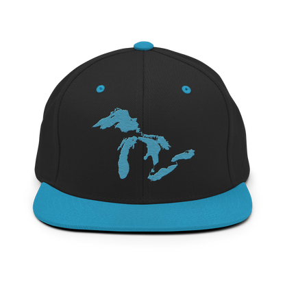 Great Lakes Vintage Snapback | Teal