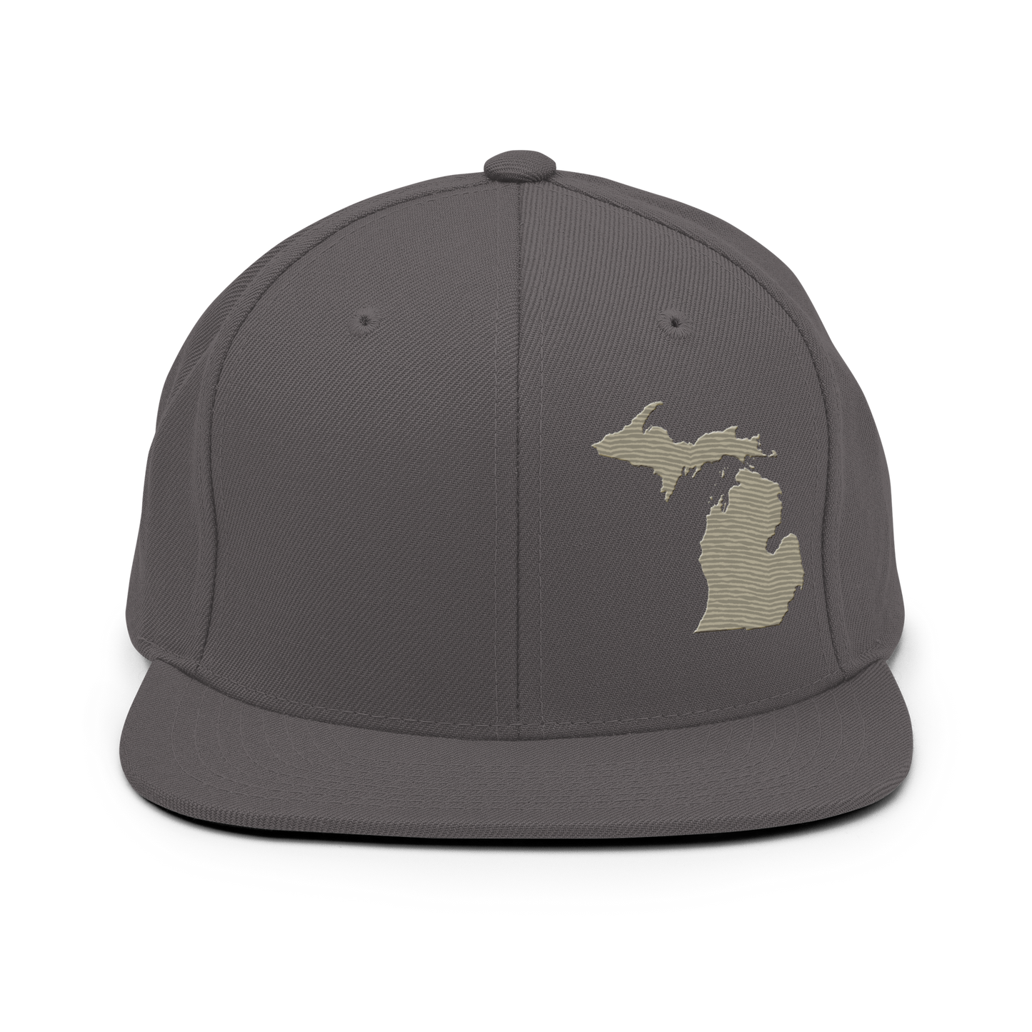 Michigan Vintage Snapback | Petoskey Beige Outline