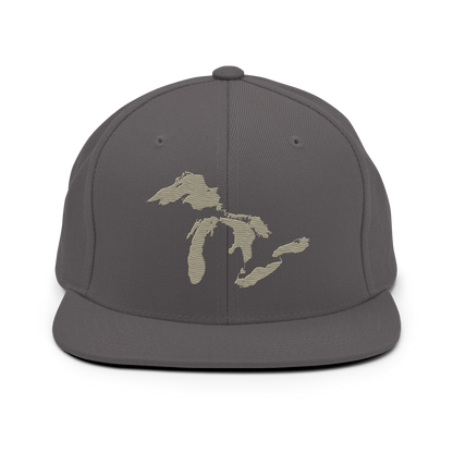 Great Lakes Vintage Snapback | Petoskey Beige