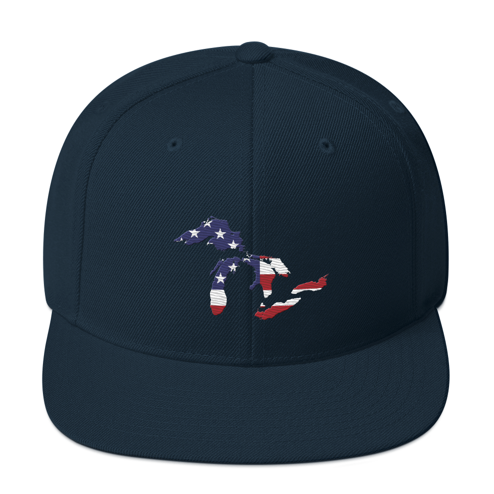 Great Lakes Vintage Snapback (Patriot Edition)