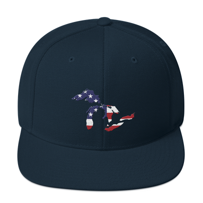 Great Lakes Vintage Snapback (Patriot Edition)