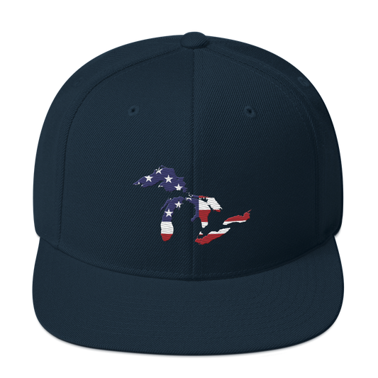 Great Lakes Vintage Snapback (Patriot Edition)