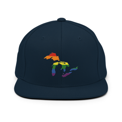 Great Lakes Vintage Snapback (Rainbow Pride Edition)