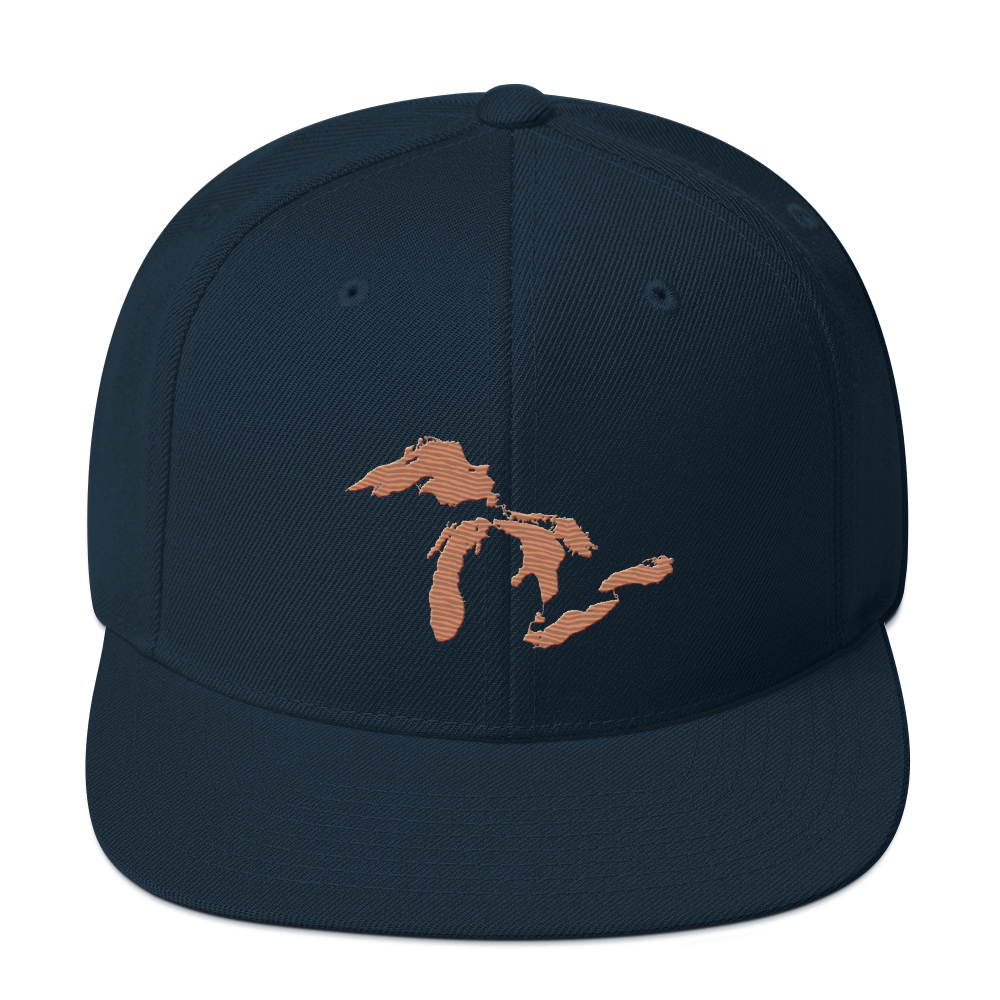 Great Lakes Vintage Snapback (Copper)