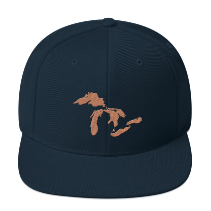 Great Lakes Vintage Snapback (Copper)