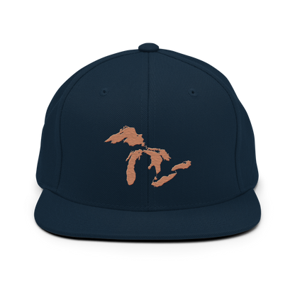 Great Lakes Vintage Snapback (Copper)